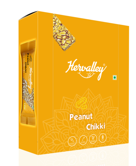 Peanut Chikki (30g x 20 pcs) (Pack of One Box)