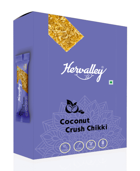 Coconut Chikki (25g x 20 pcs) (Pack of One Box)